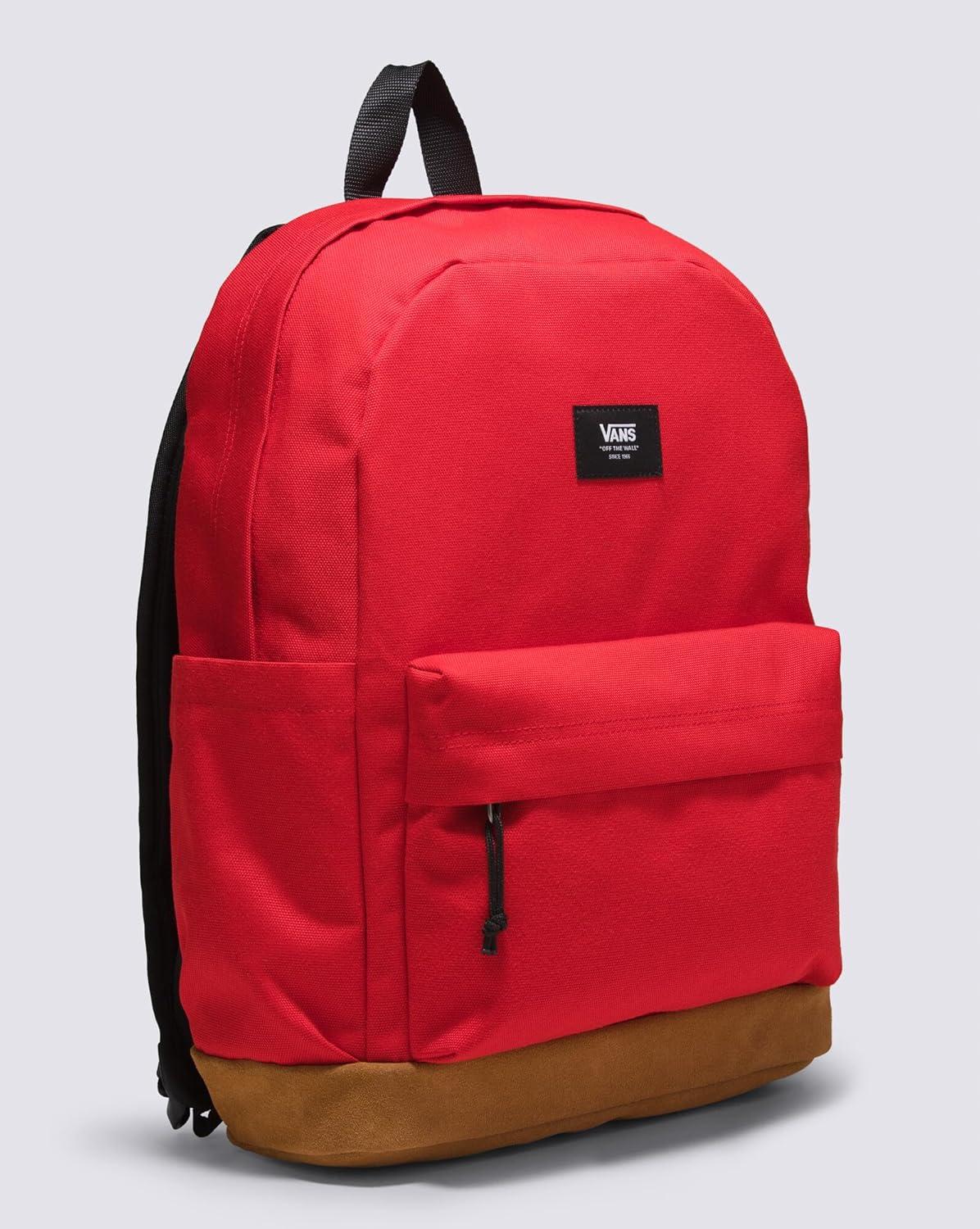 imageVans Old Skool Sport Backpack Unisex Everyday Laptop Bag 15 Computer Sleeve Front PocketStormy WeatherOne SizeRacing RedAntelope