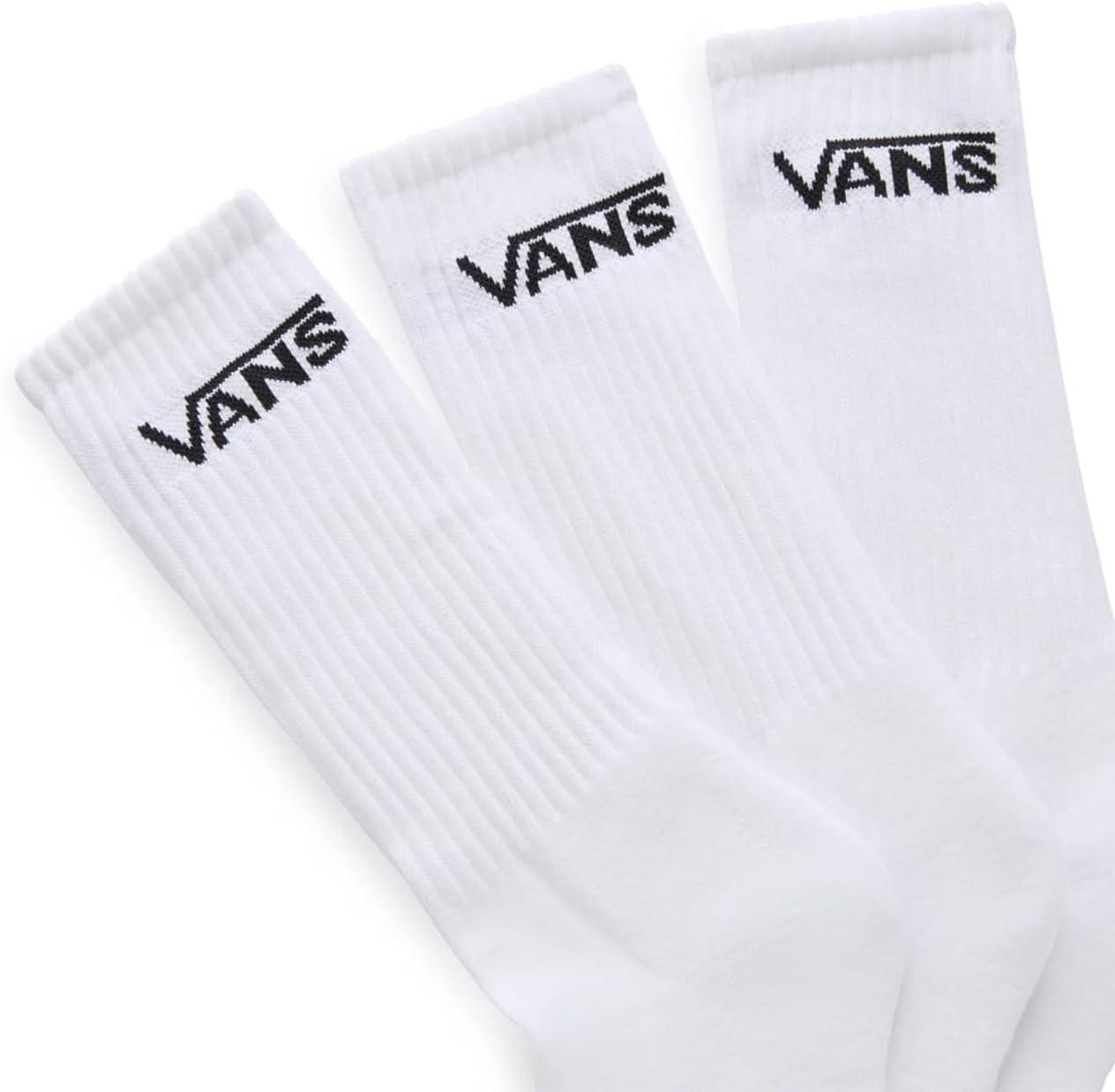 imageVans Unisex Adult Classic Crew Rox SocksWhite