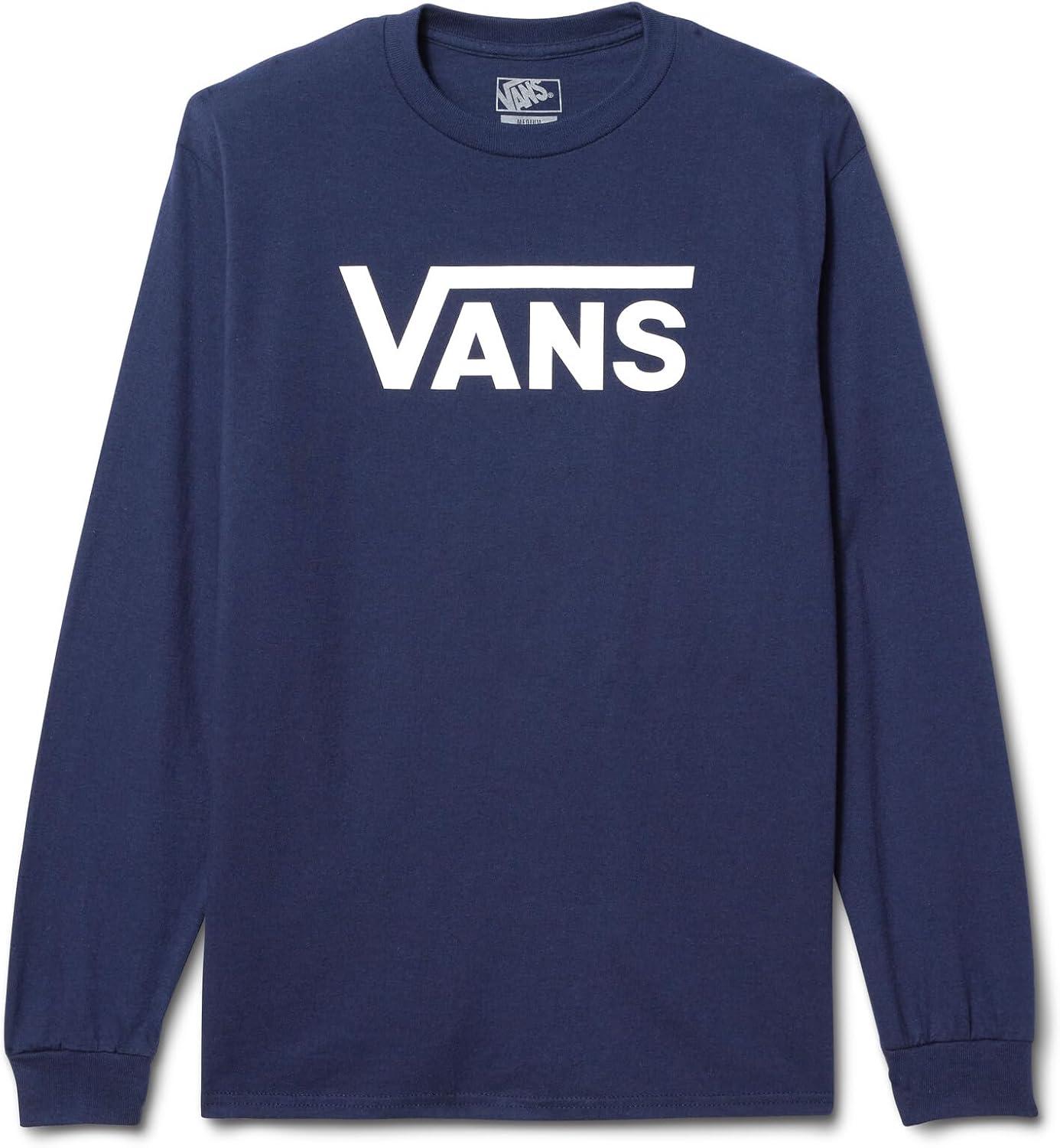 imageVans Unisex Adult Classic Vans LongSleeve TeeNavy