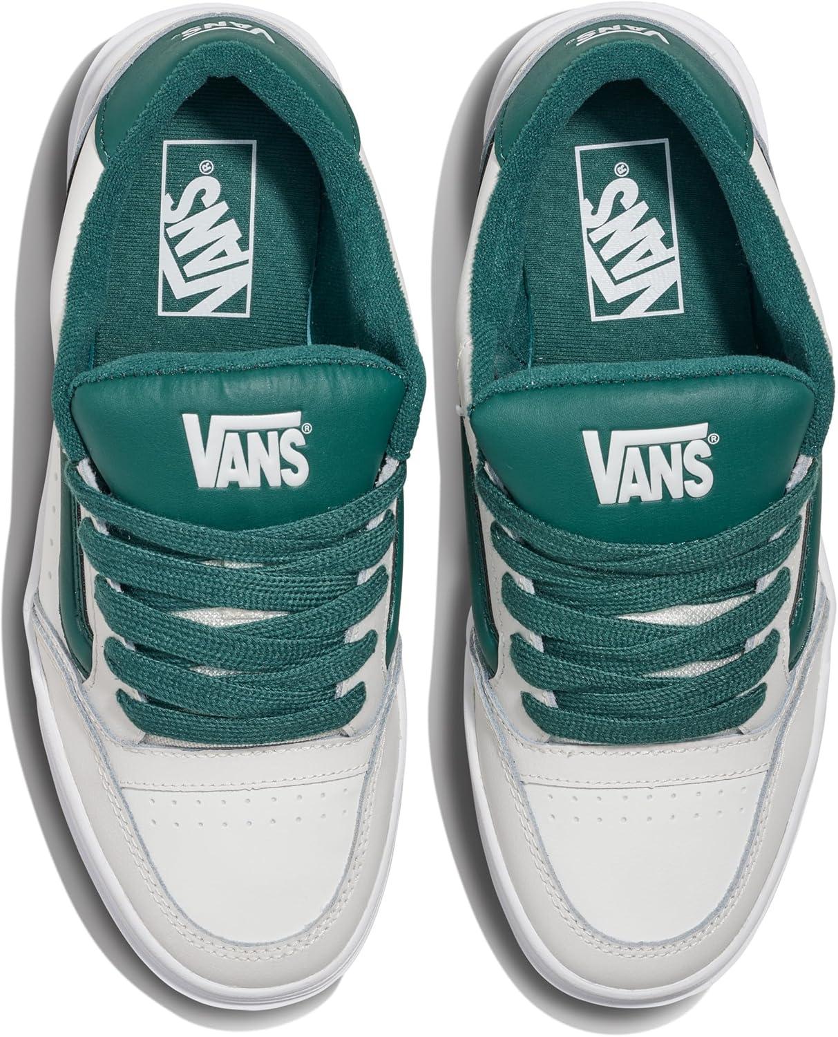 imageVans Unisex Adult Hylane ShoeVarsity WhiteGreen