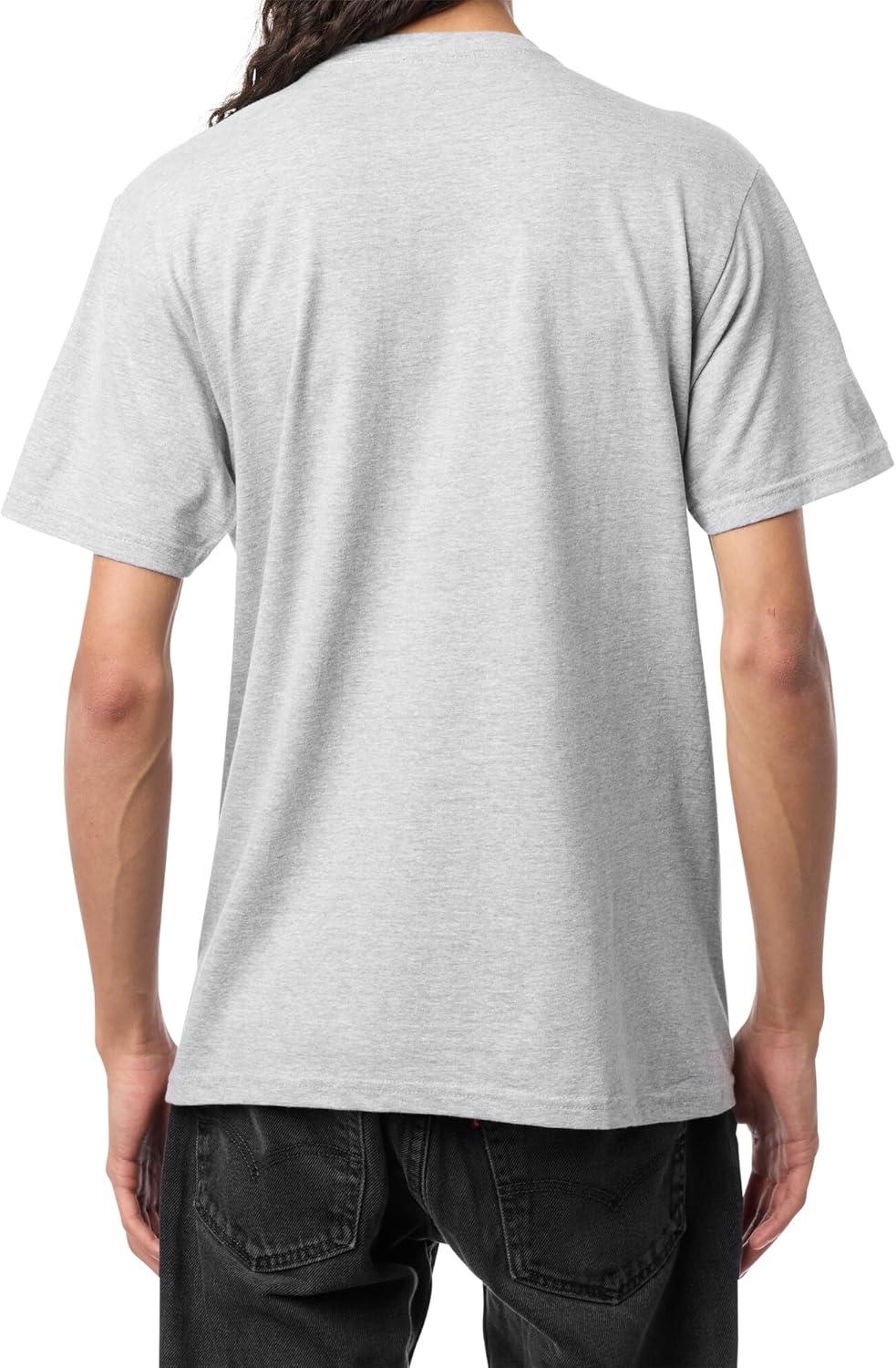 imageVans UnisexAdult Classic Drop V ShortSleeve CrewAthletic Heather