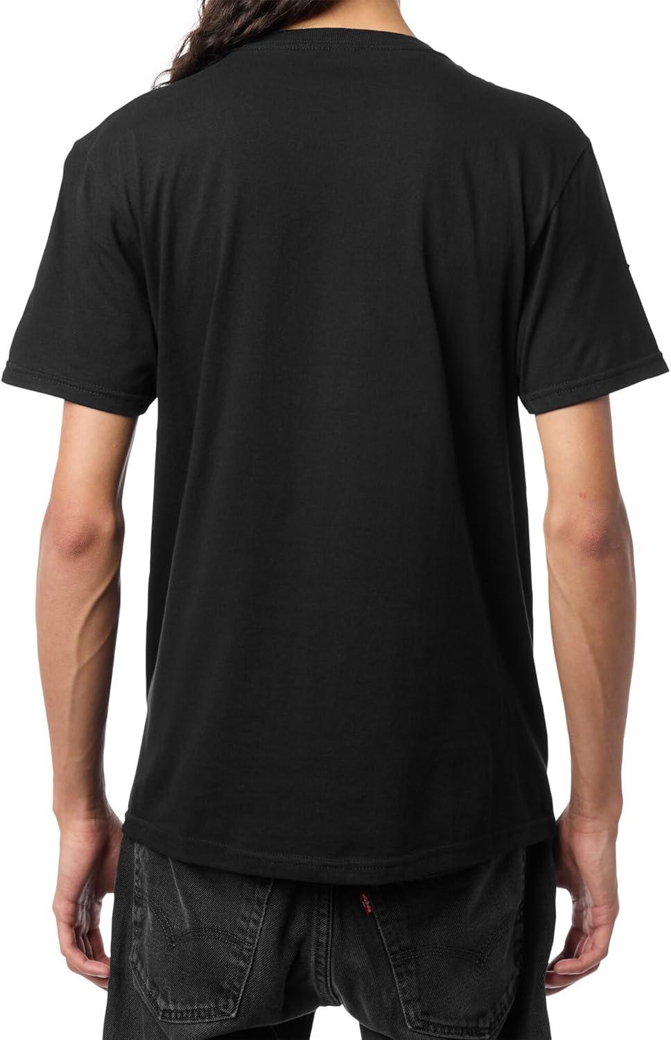 imageVans UnisexAdult Classic Drop V ShortSleeve CrewBlackWhite