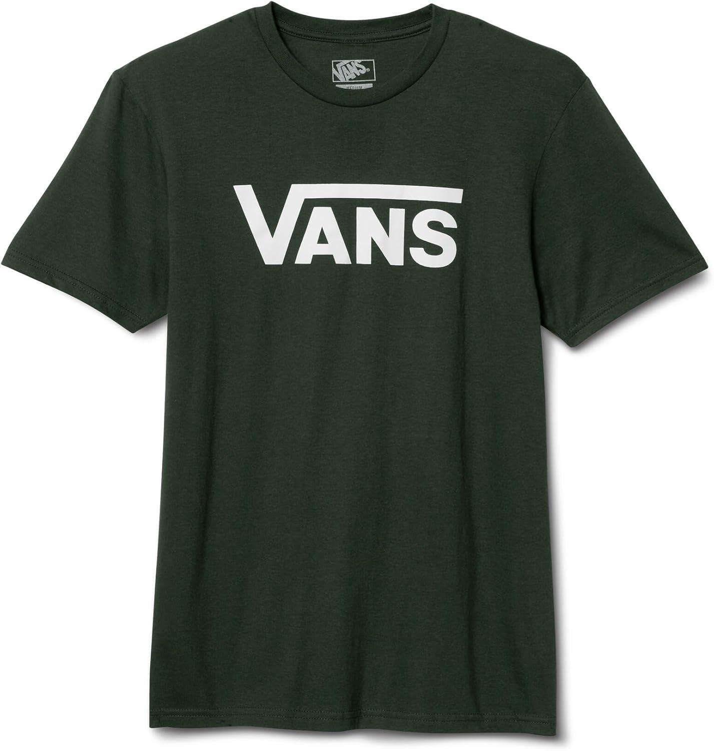 imageVans UnisexAdult Classic Drop V ShortSleeve CrewForest