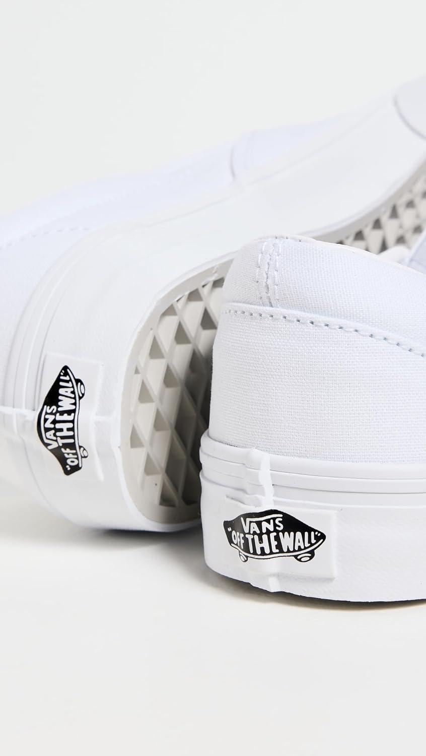 imageVans UnisexAdult Classic Slip onTrue White