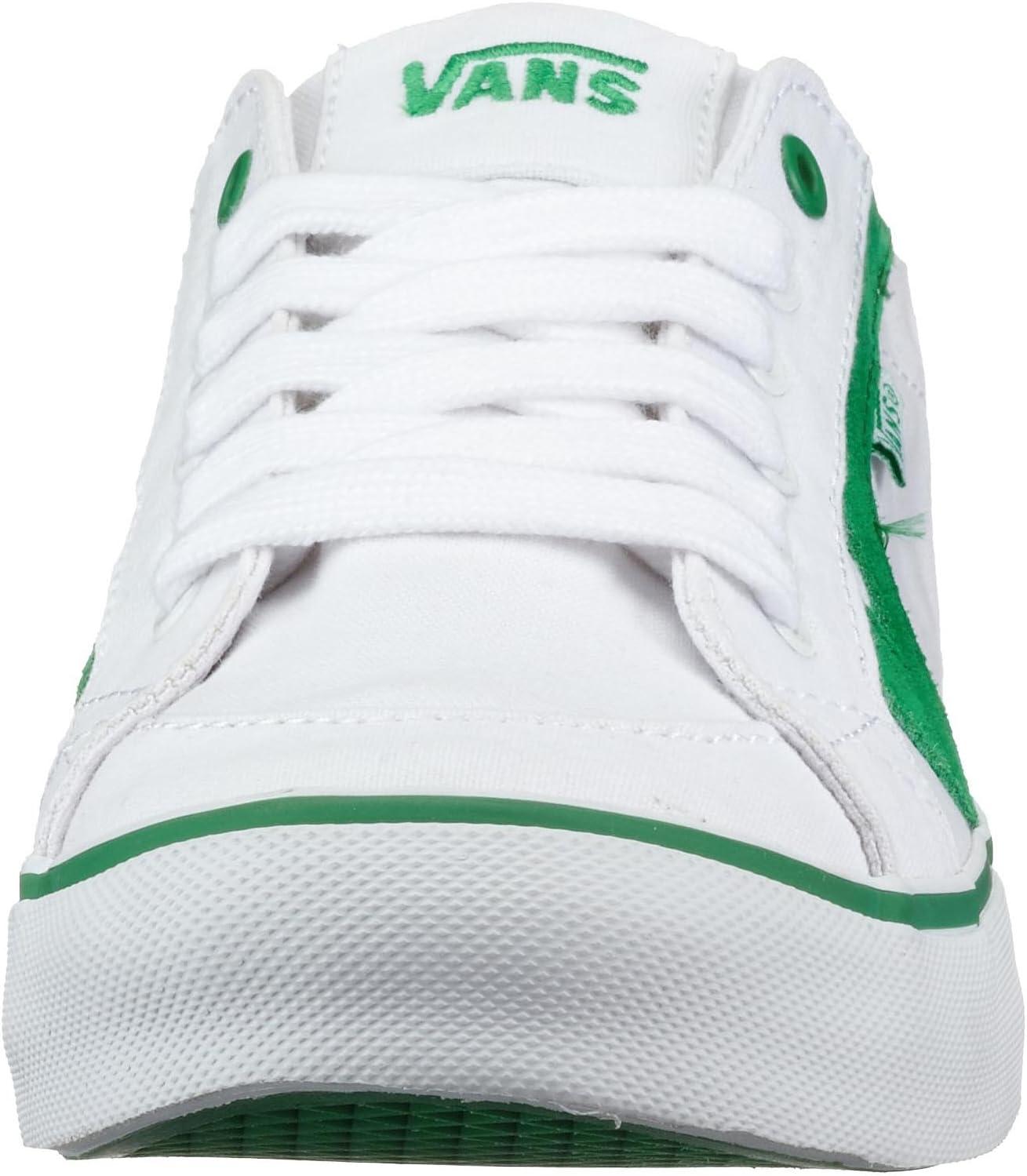 imageVans UnisexAdult Classic Slip onTrue White Green