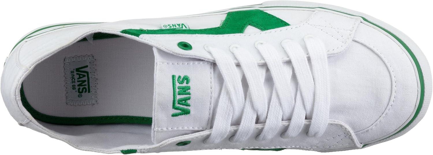imageVans UnisexAdult Classic Slip onTrue White Green