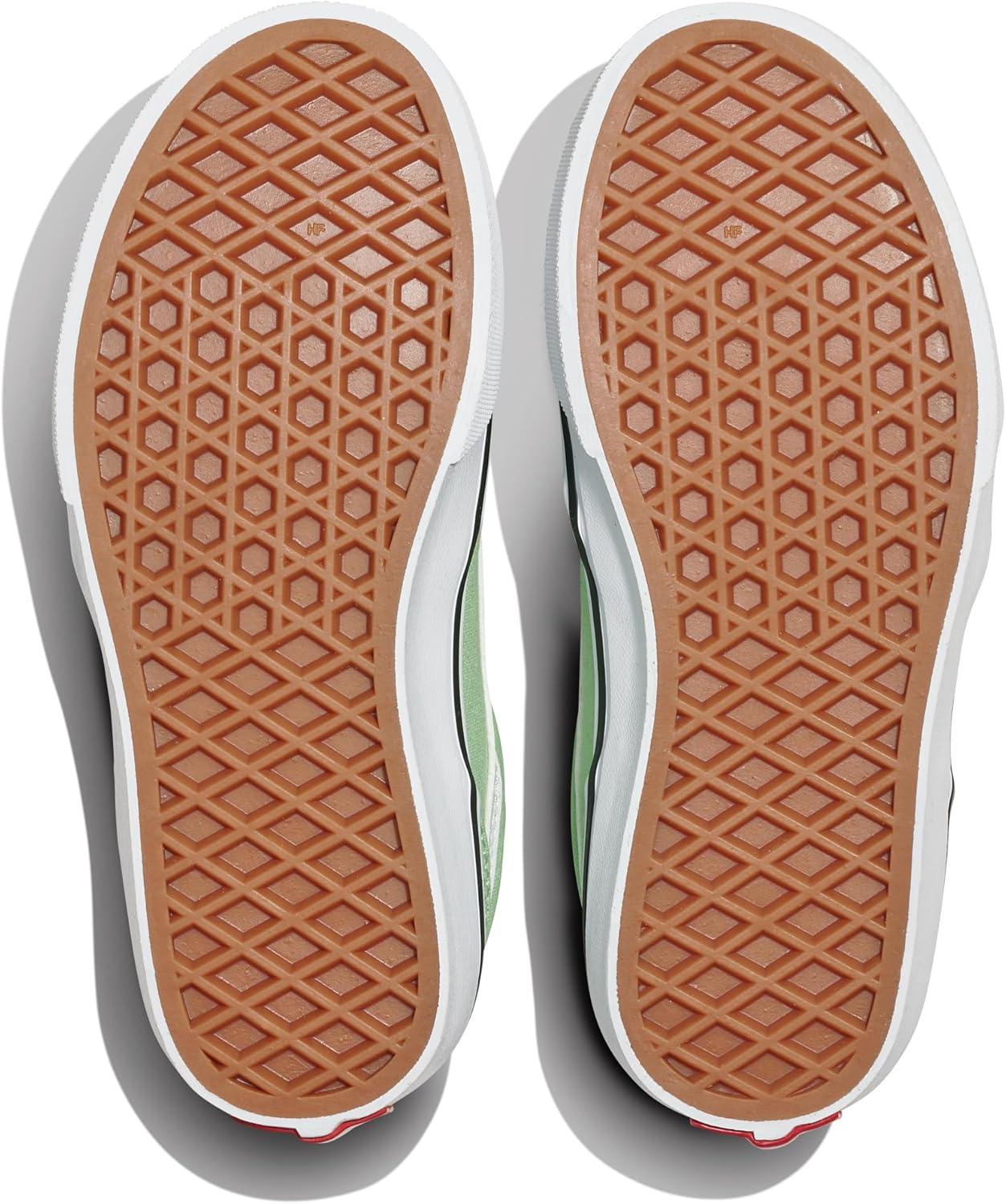 imageVans UnisexChild Brooklyn Ls Low Top ShoeCanvas Cacti Green