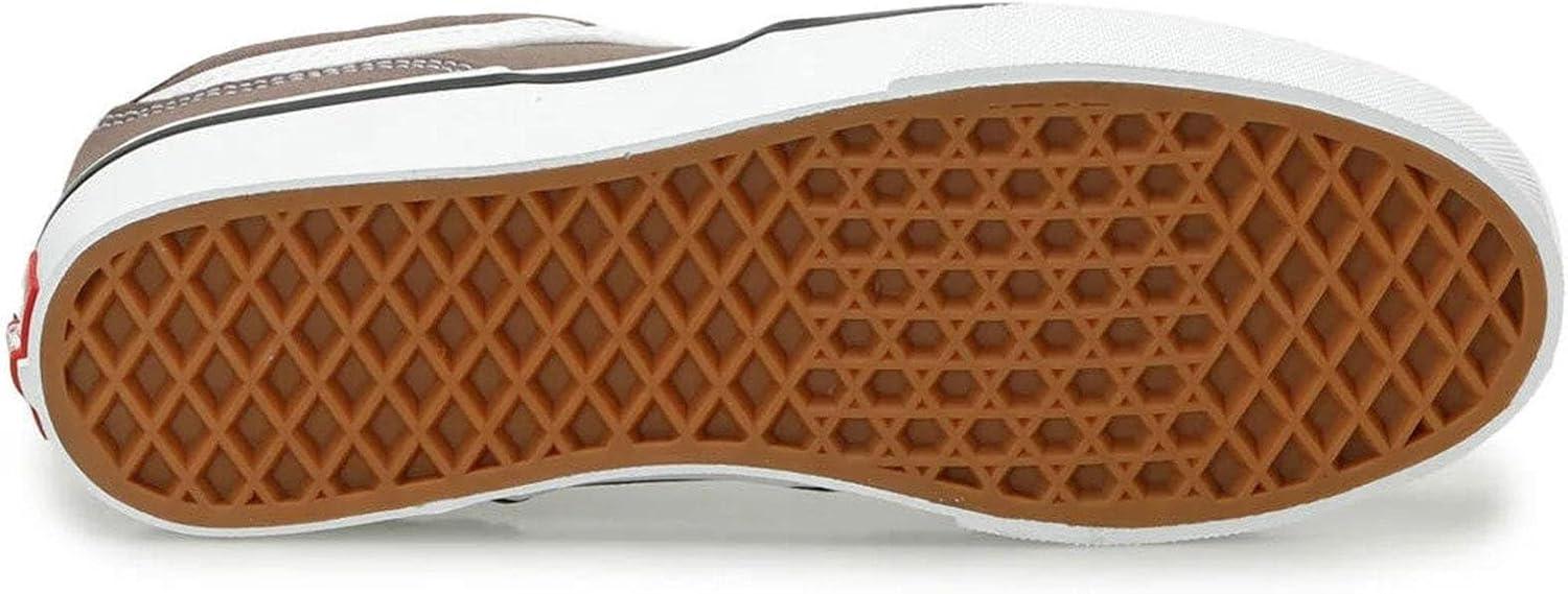 imageVans UnisexChild Brooklyn Ls Low Top ShoeCanvas Deep Taupe