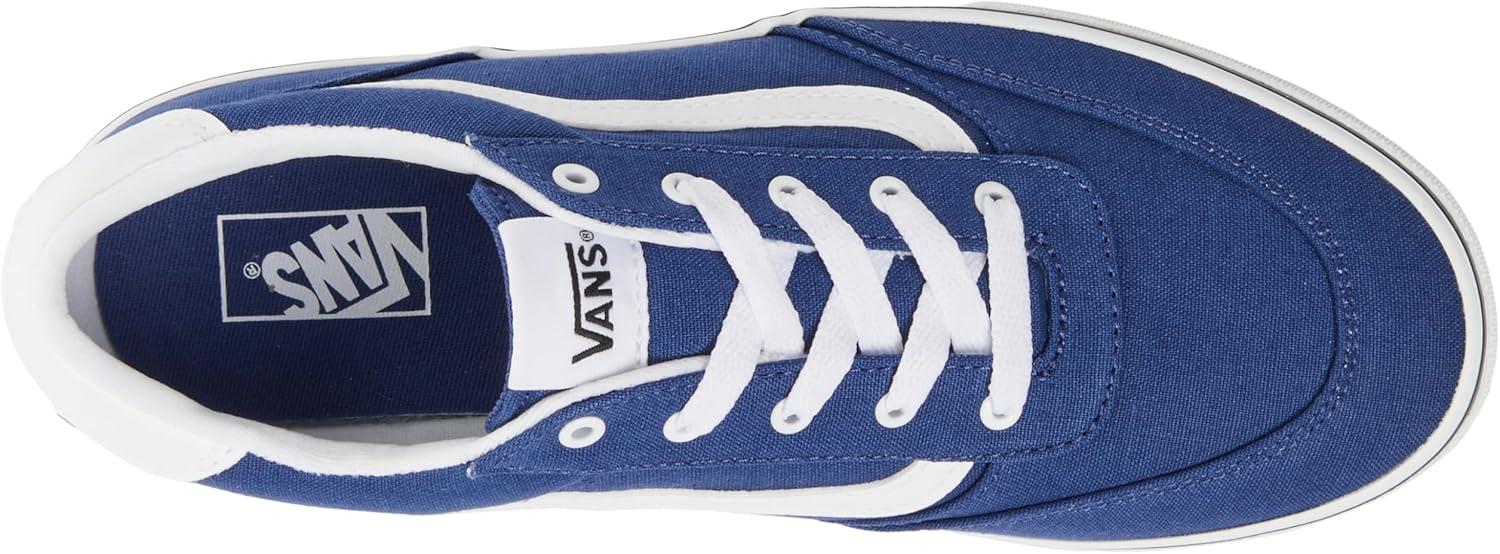 imageVans UnisexChild Brooklyn Ls Low Top ShoeCanvas True Navy