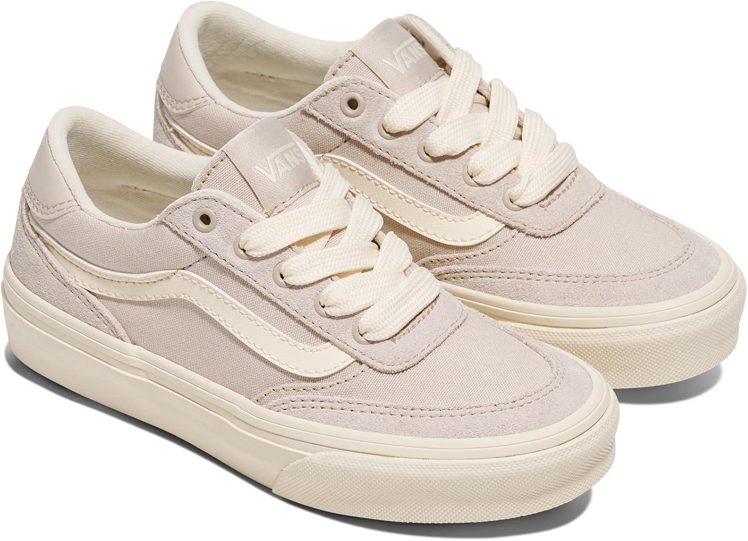 imageVans UnisexChild Brooklyn Ls Low Top ShoeChunky Lace Taupe Mist