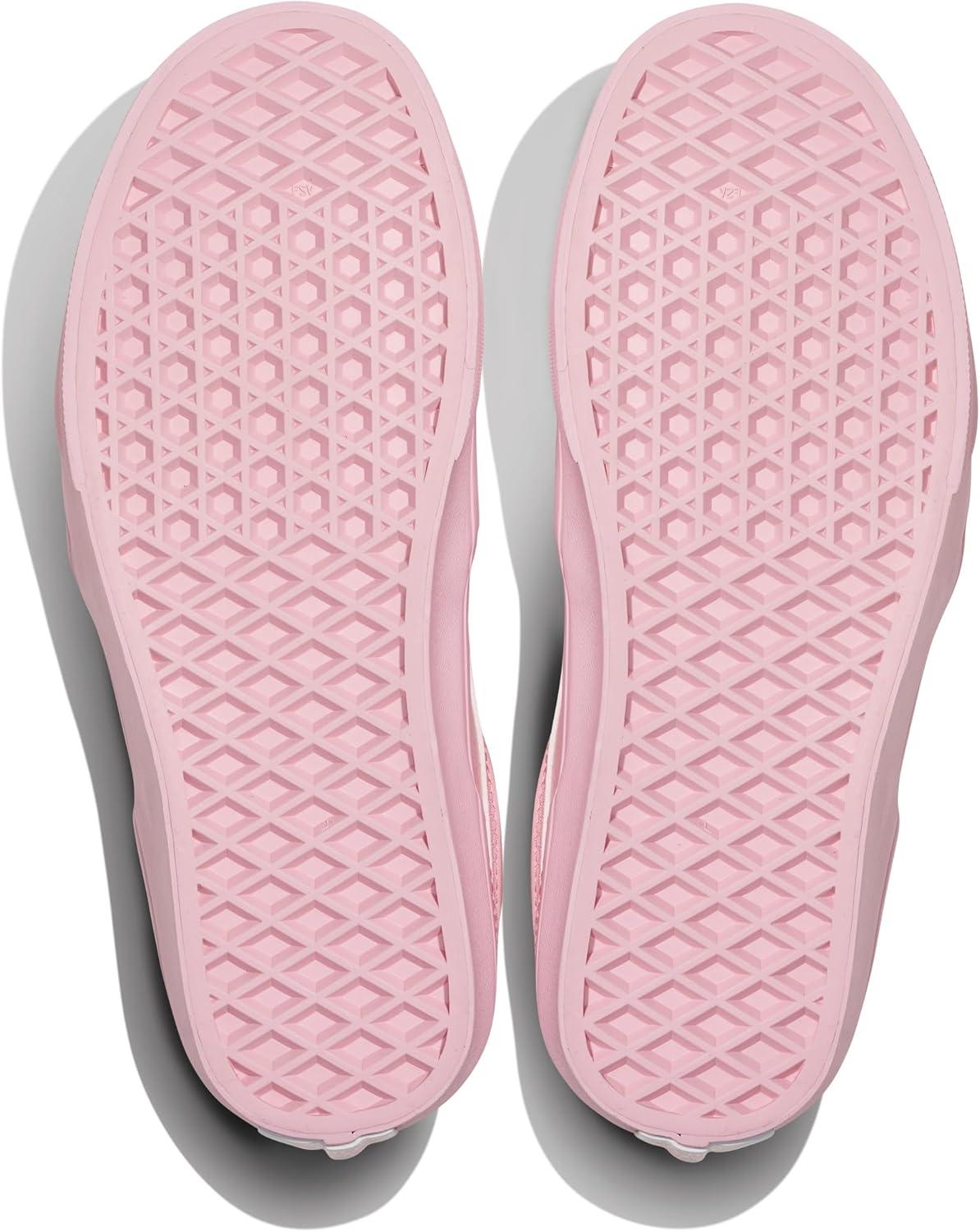 imageVans UnisexChild Brooklyn Ls Low Top ShoeColor Drenched Coral Blush