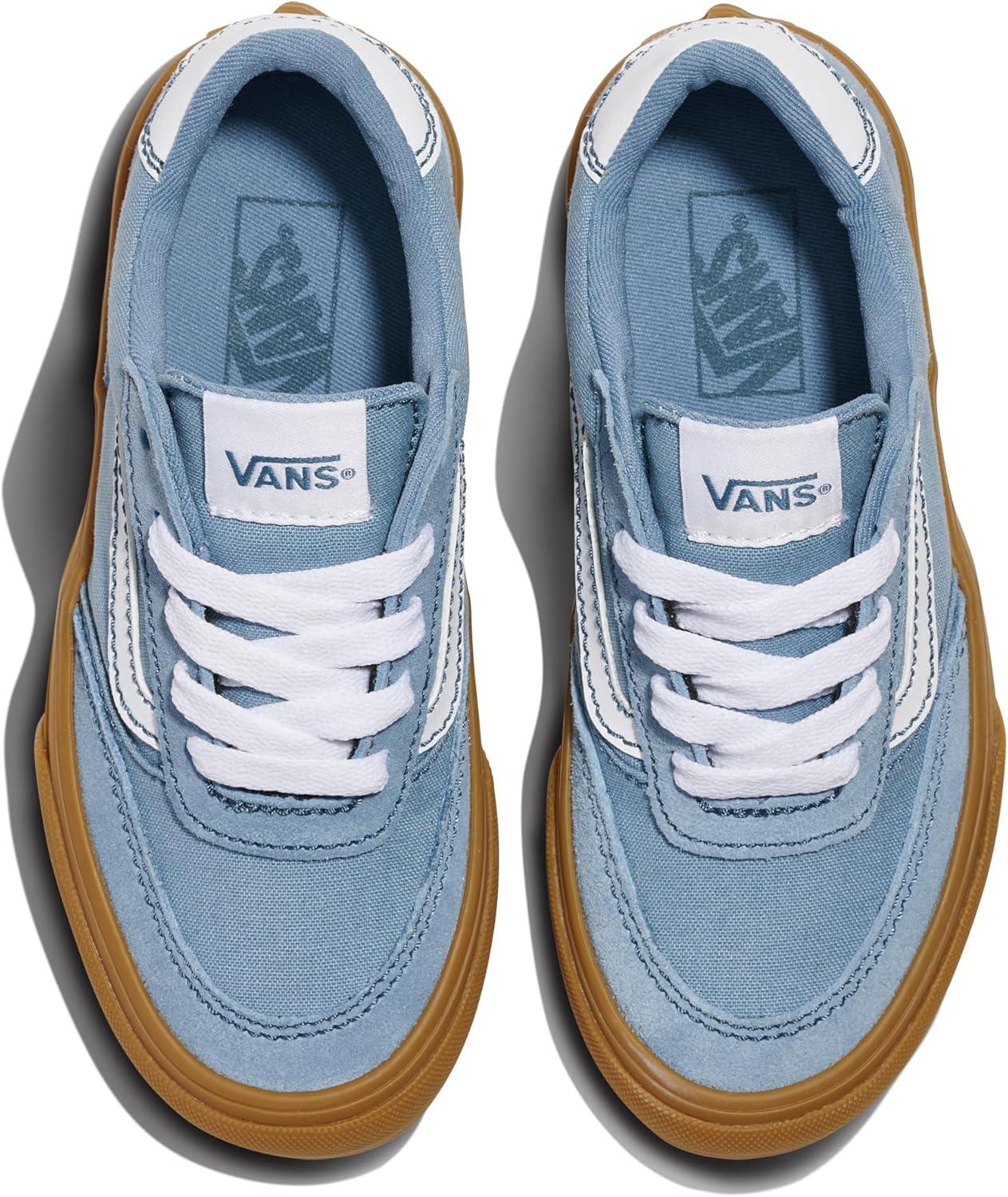 imageVans UnisexChild Brooklyn Ls Low Top ShoeOutdoor Gum Citadel