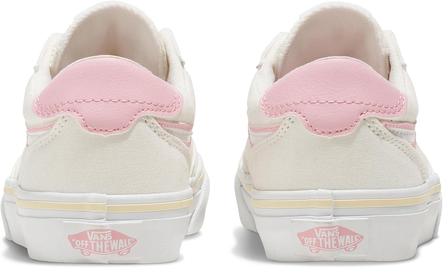 imageVans UnisexChild Brooklyn Ls Low Top ShoePastel Pop Blanc De Blanc