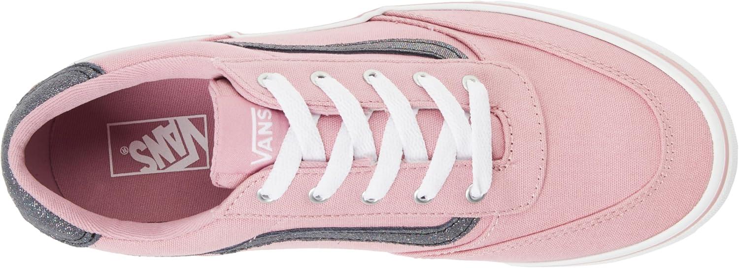 imageVans UnisexChild Brooklyn Ls Low Top ShoeShimmer Pink