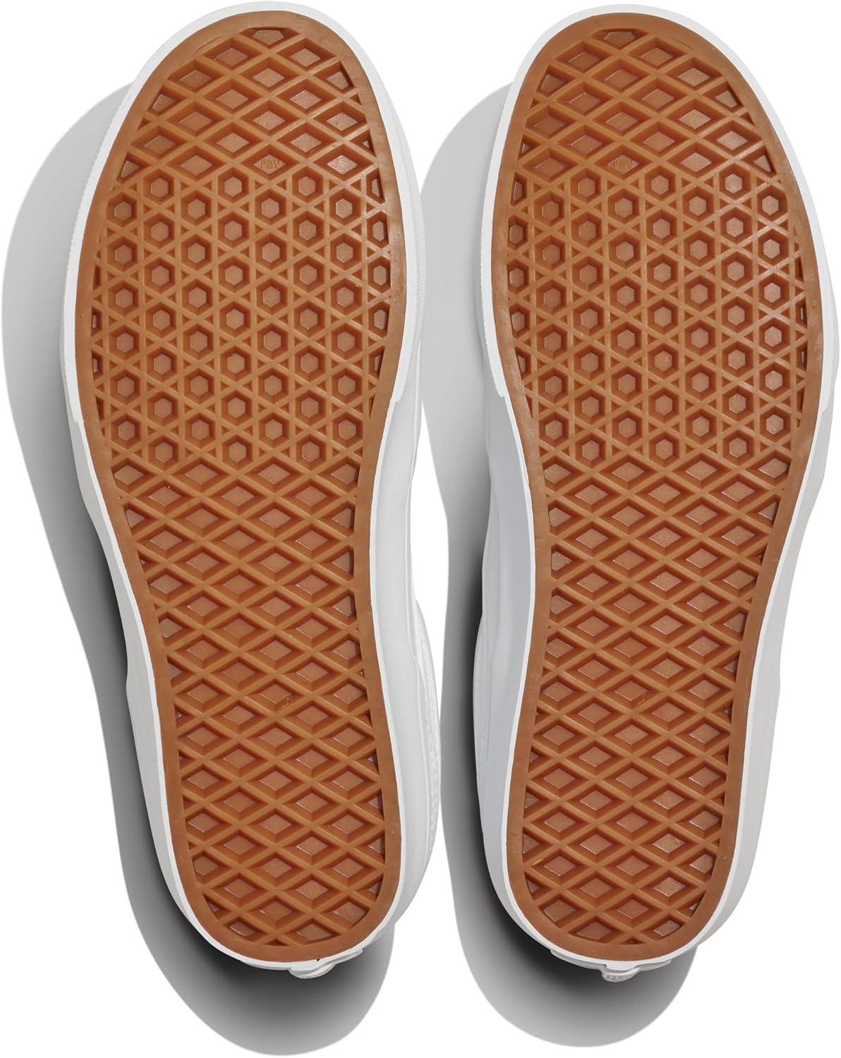 imageVans UnisexChild Brooklyn Ls Low Top ShoeSuedeCanvas WhiteWhite
