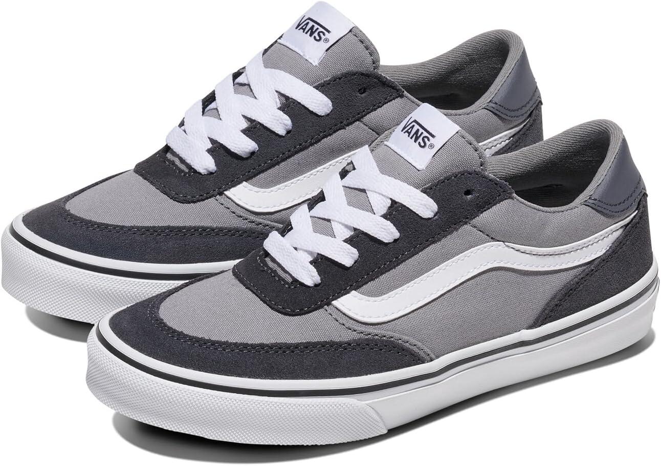 imageVans UnisexChild Brooklyn Ls Low Top ShoeTonal Asphalt
