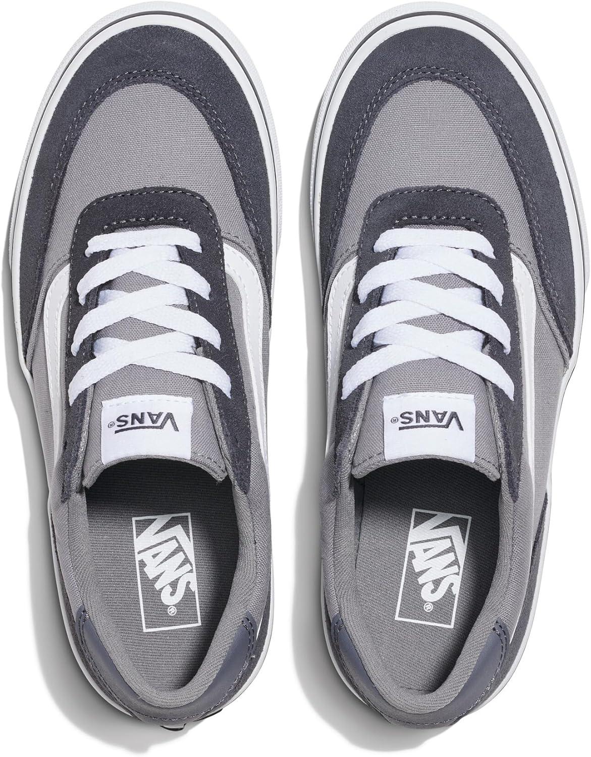 imageVans UnisexChild Brooklyn Ls Low Top ShoeTonal Asphalt