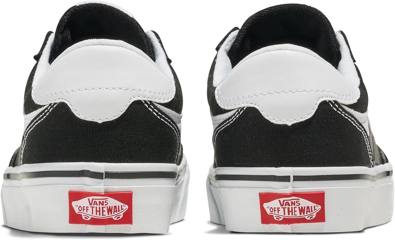 imageVans UnisexChild Brooklyn Ls Low Top ShoeTonal Check Faded Black