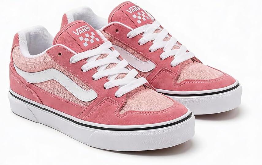 imageVans UnisexChild Caldrone Low Top ShoeColor Pop Candied Pink