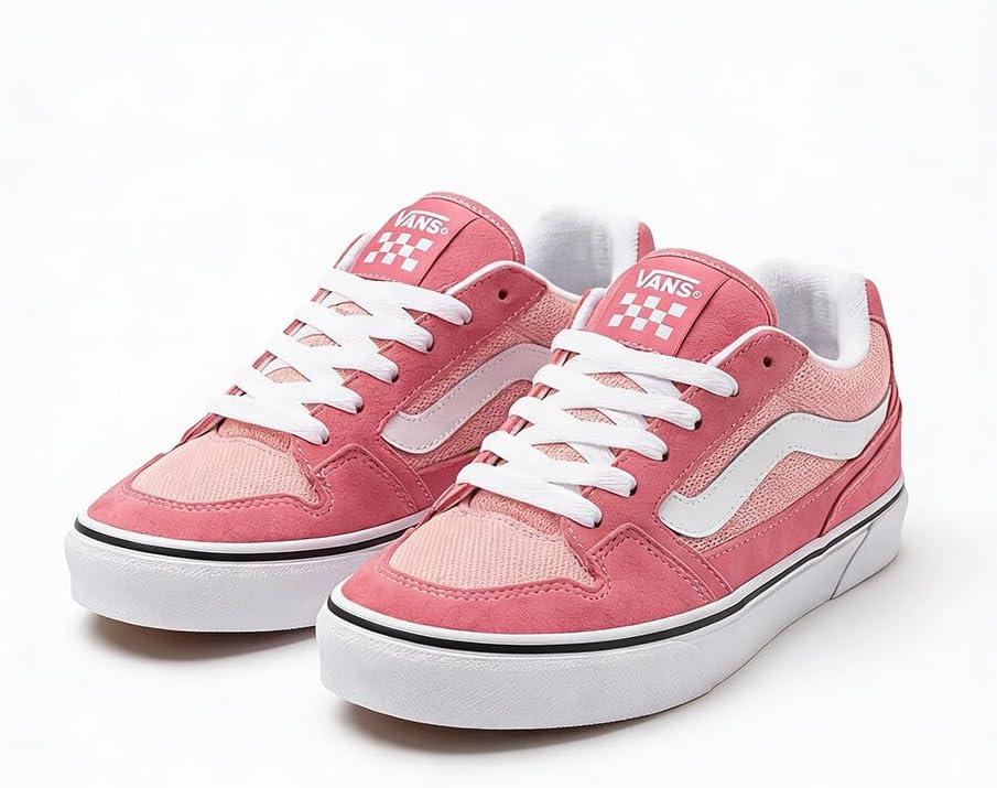 imageVans UnisexChild Caldrone Low Top ShoeColor Pop Candied Pink