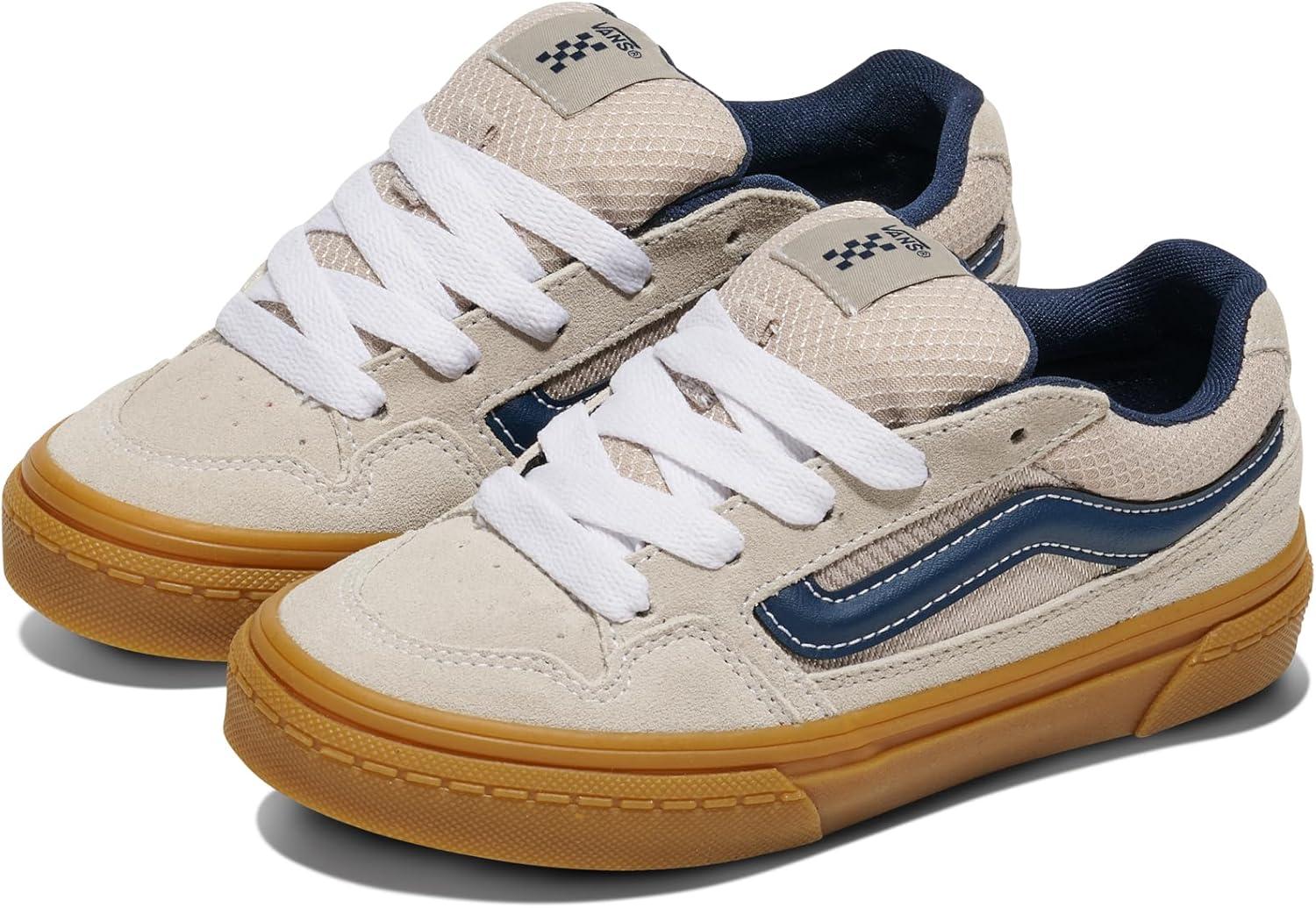 imageVans UnisexChild Caldrone Low Top ShoeGum Pop Dress Blues