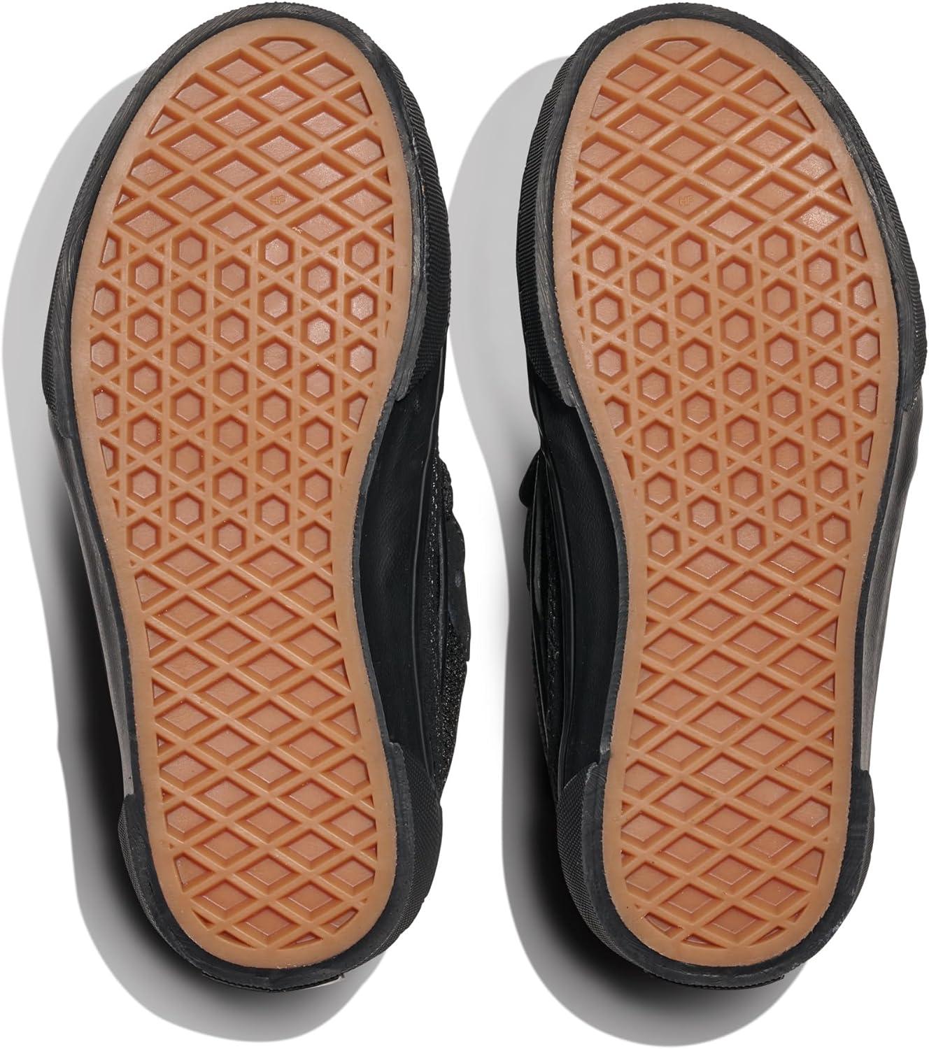 imageVans UnisexChild Caldrone Low Top ShoeSuedeMesh BlackBlack