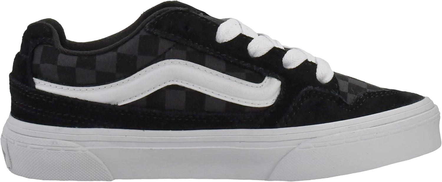 imageVans UnisexChild Caldrone Low Top ShoeTonal Check Black