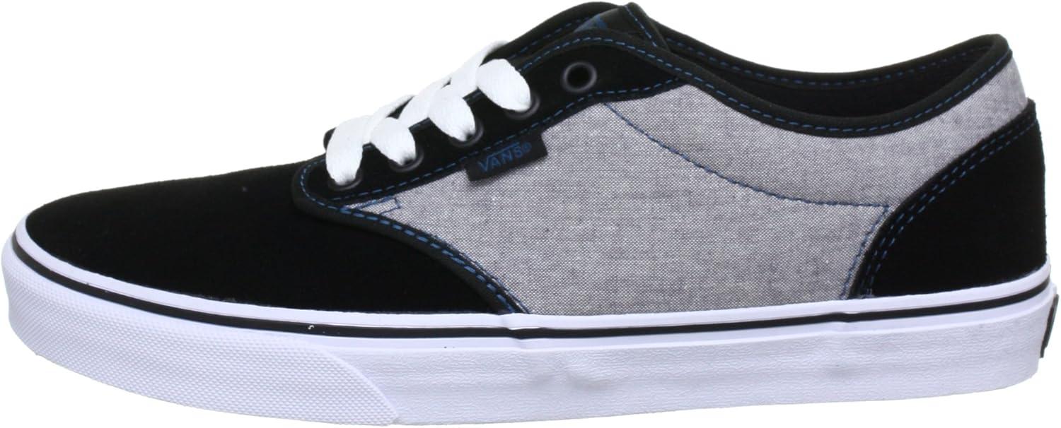 imageVans UnisexChild Hightop TrainersBlack Moroccan Blue