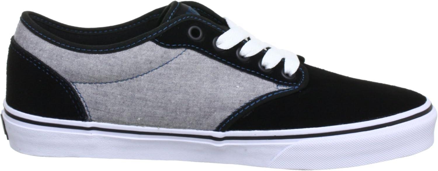 imageVans UnisexChild Hightop TrainersBlack Moroccan Blue