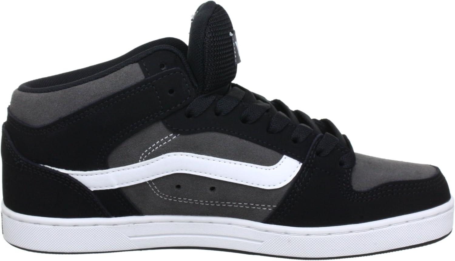 imageVans UnisexChild Hightop TrainersBlackDark GreyWhite
