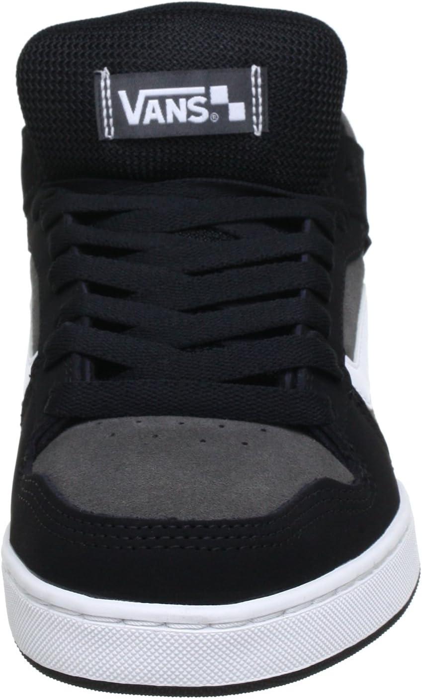 imageVans UnisexChild Hightop TrainersBlackDark GreyWhite