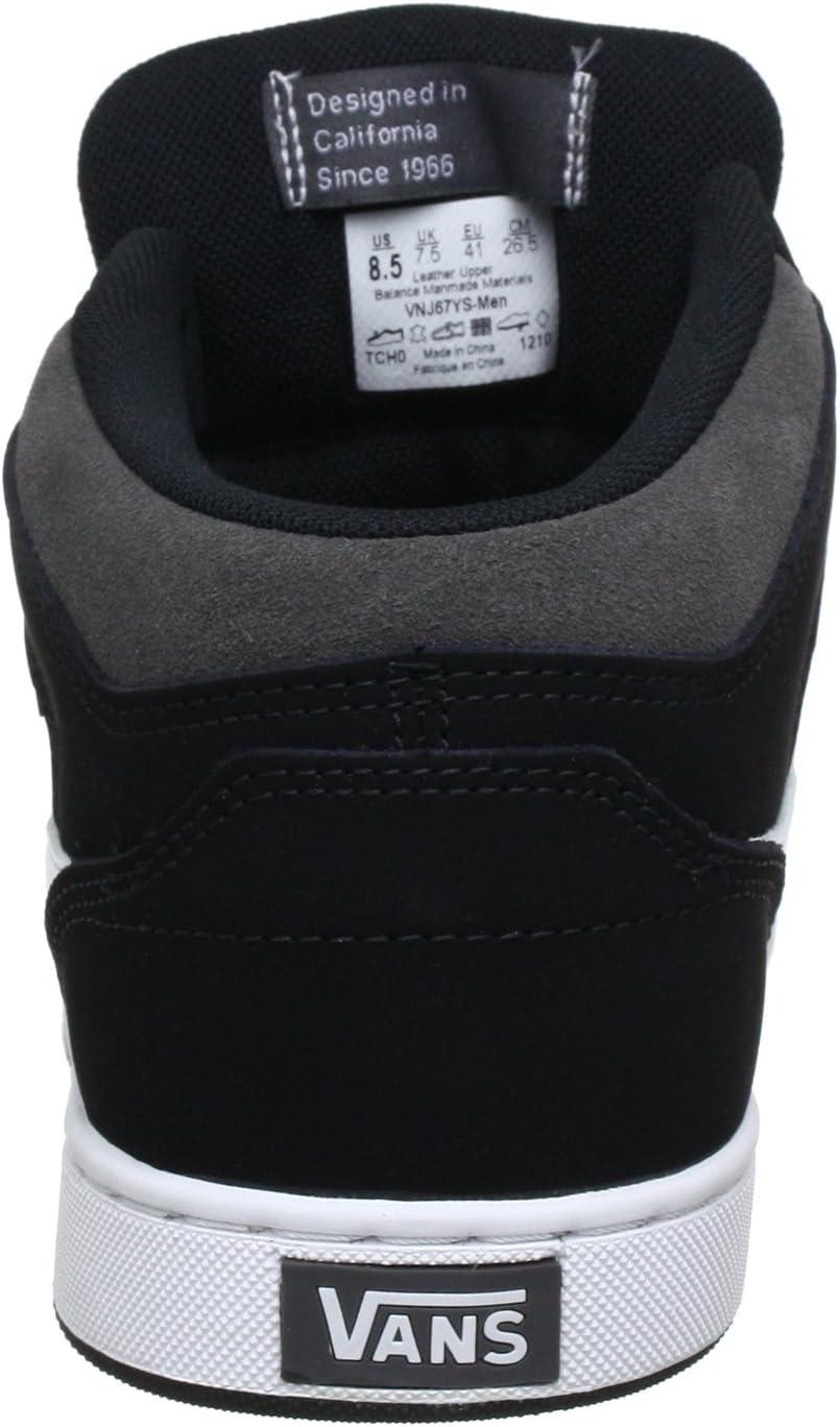 imageVans UnisexChild Hightop TrainersBlackDark GreyWhite