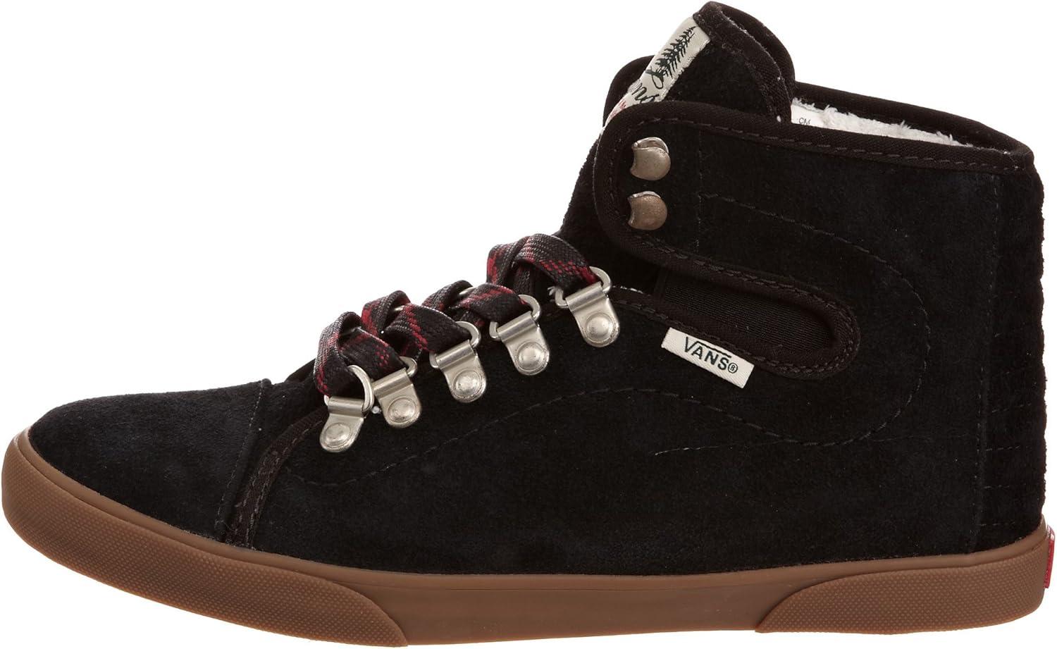 imageVans UnisexChild Hightop TrainersBlackGum