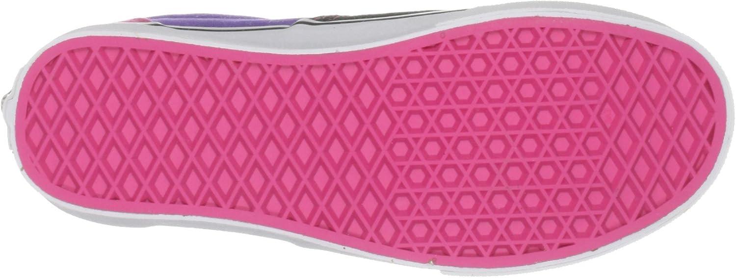 imageVans UnisexChild Hightop TrainersBlackPurplePink