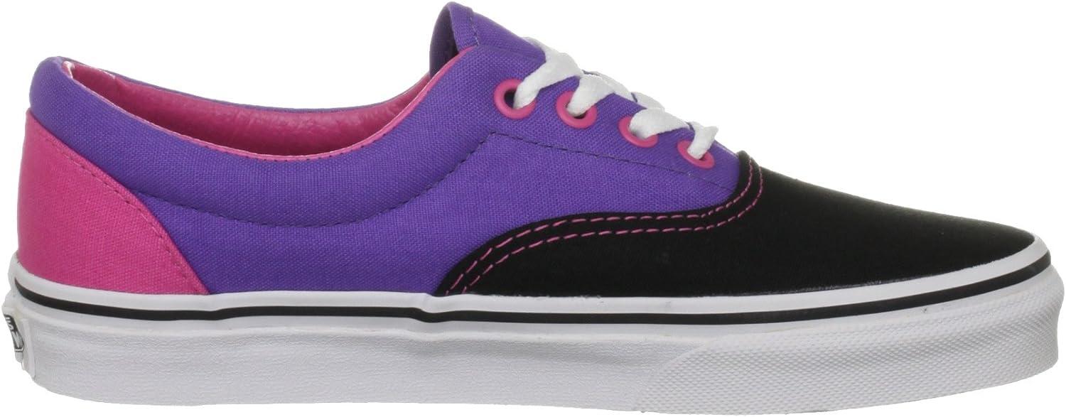 imageVans UnisexChild Hightop TrainersBlackPurplePink