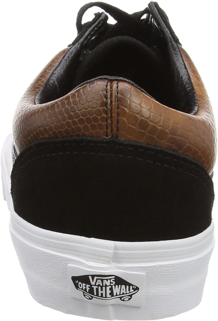 imageVans UnisexChild Hightop TrainersBrown Snake Black Brown