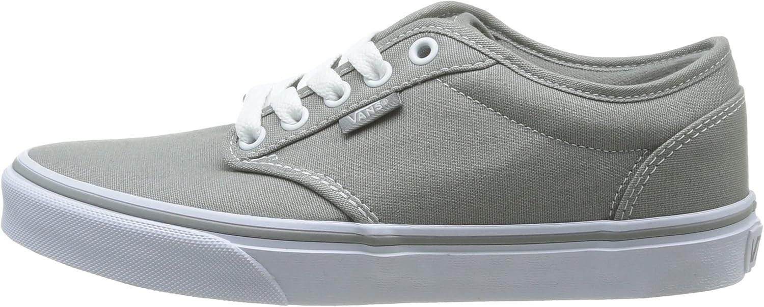 imageVans UnisexChild Hightop TrainersCanvasMid GreyWhite