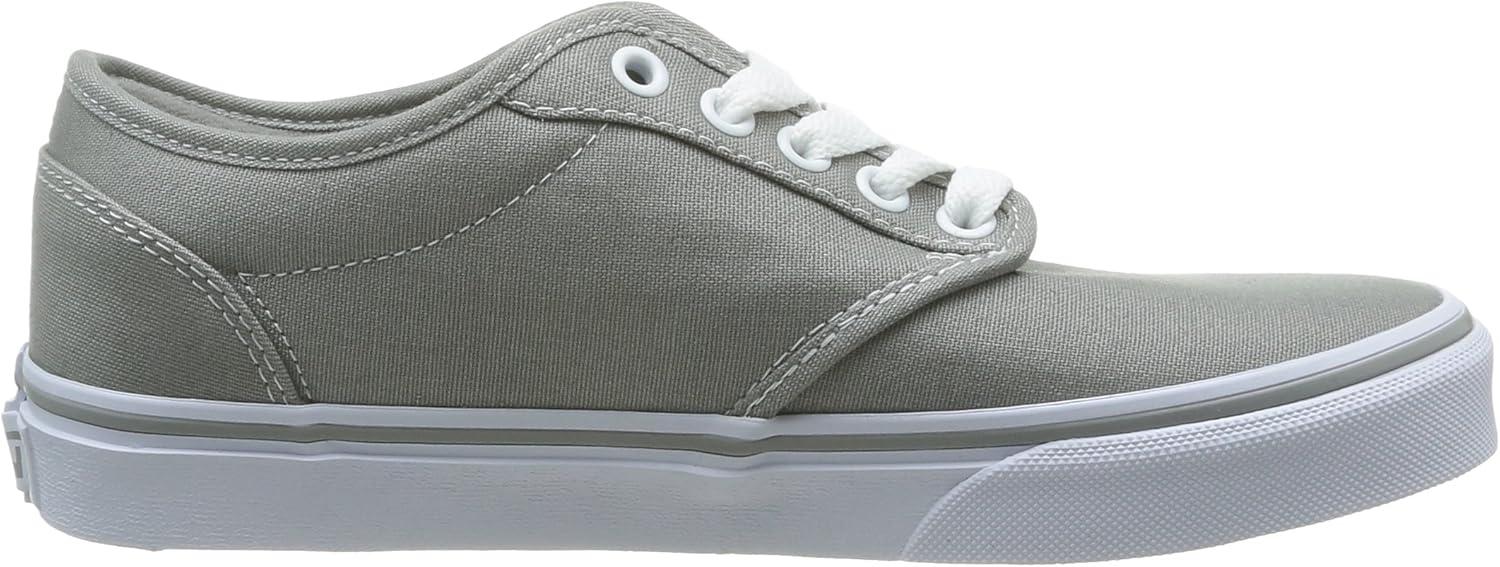 imageVans UnisexChild Hightop TrainersCanvasMid GreyWhite