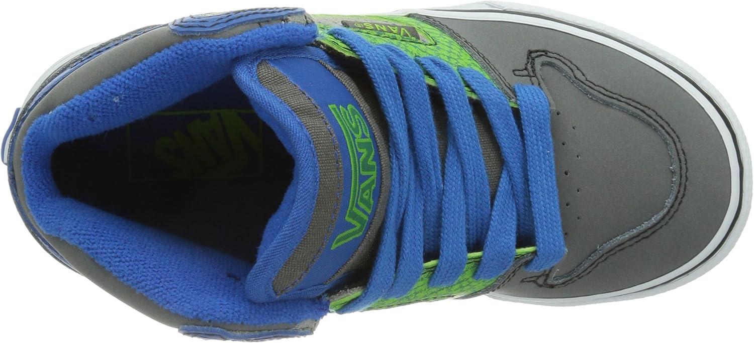 imageVans UnisexChild Hightop TrainersCharcoal green