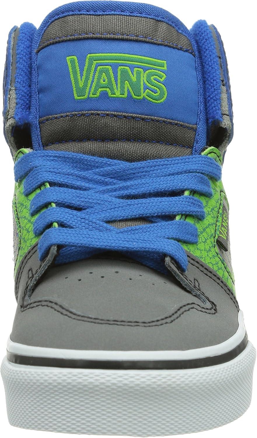 imageVans UnisexChild Hightop TrainersCharcoal green