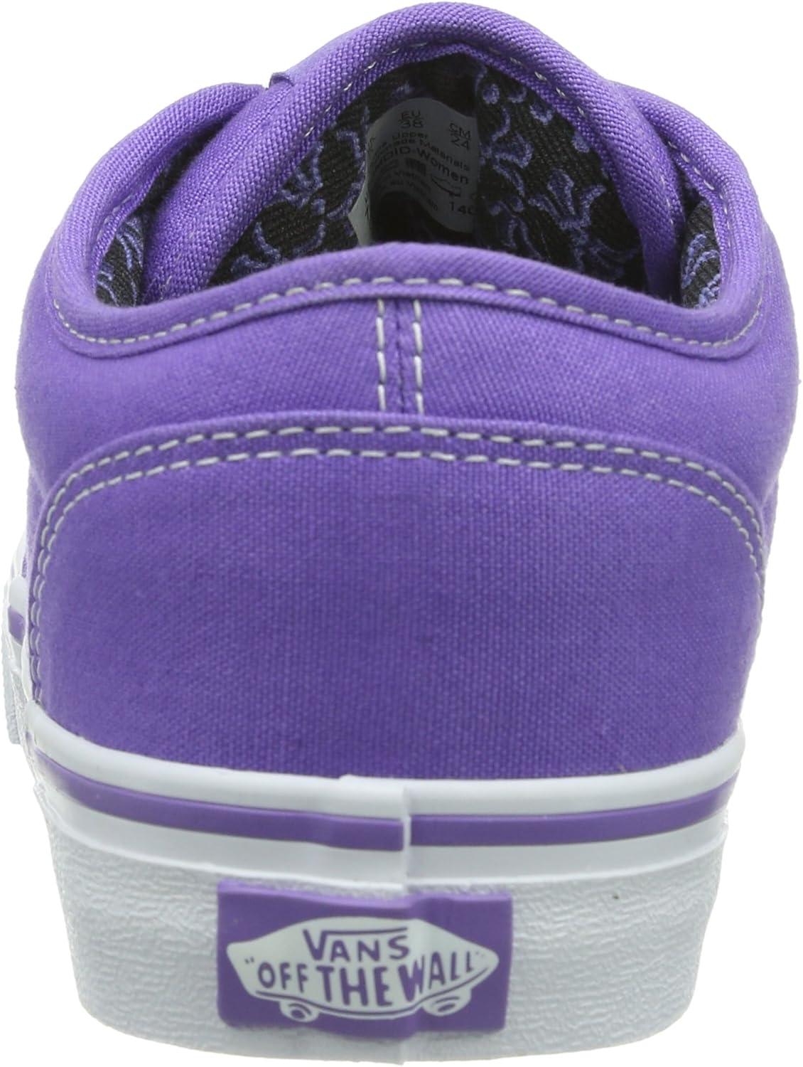 imageVans UnisexChild Hightop TrainersDahlia Purple White