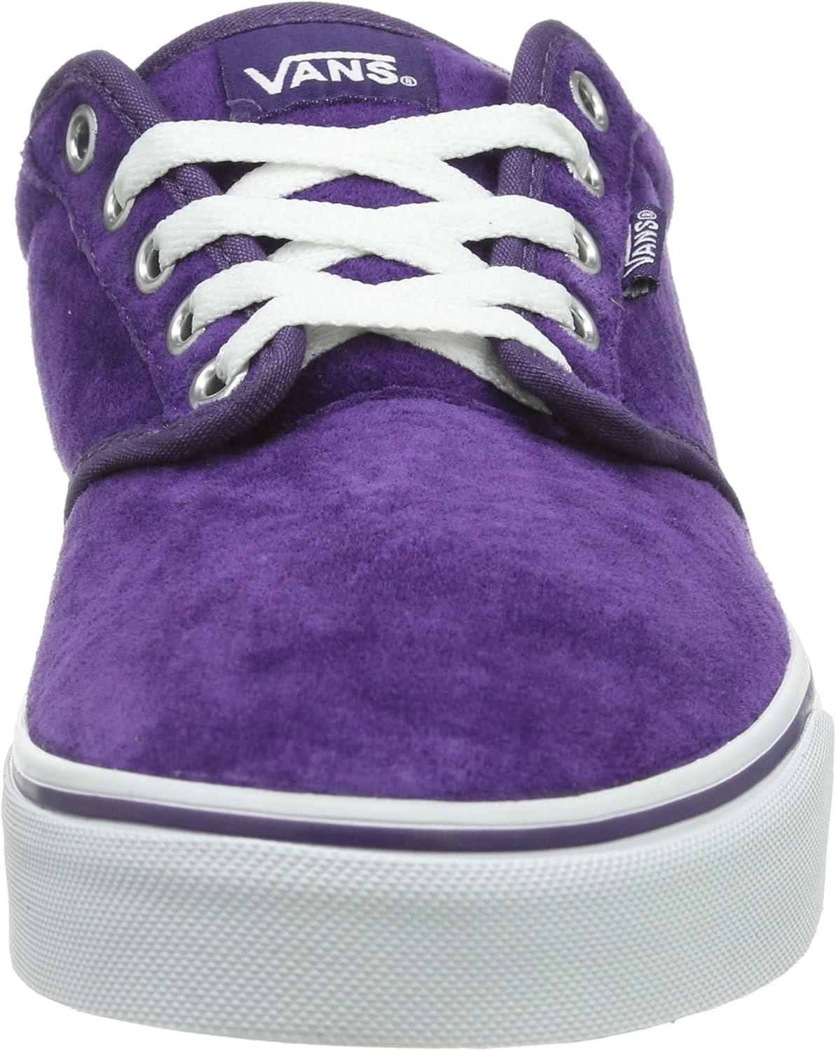 imageVans UnisexChild Hightop TrainersGrape White