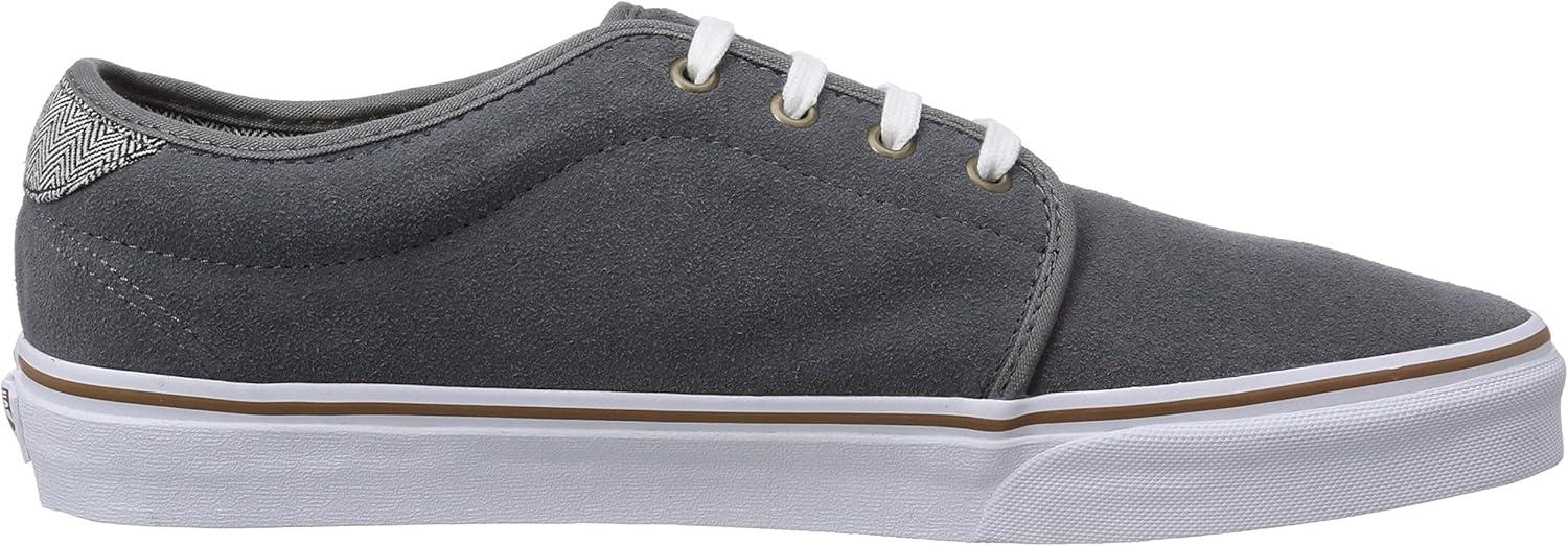 imageVans UnisexChild Hightop TrainersGrey Gris SuedeHerringb