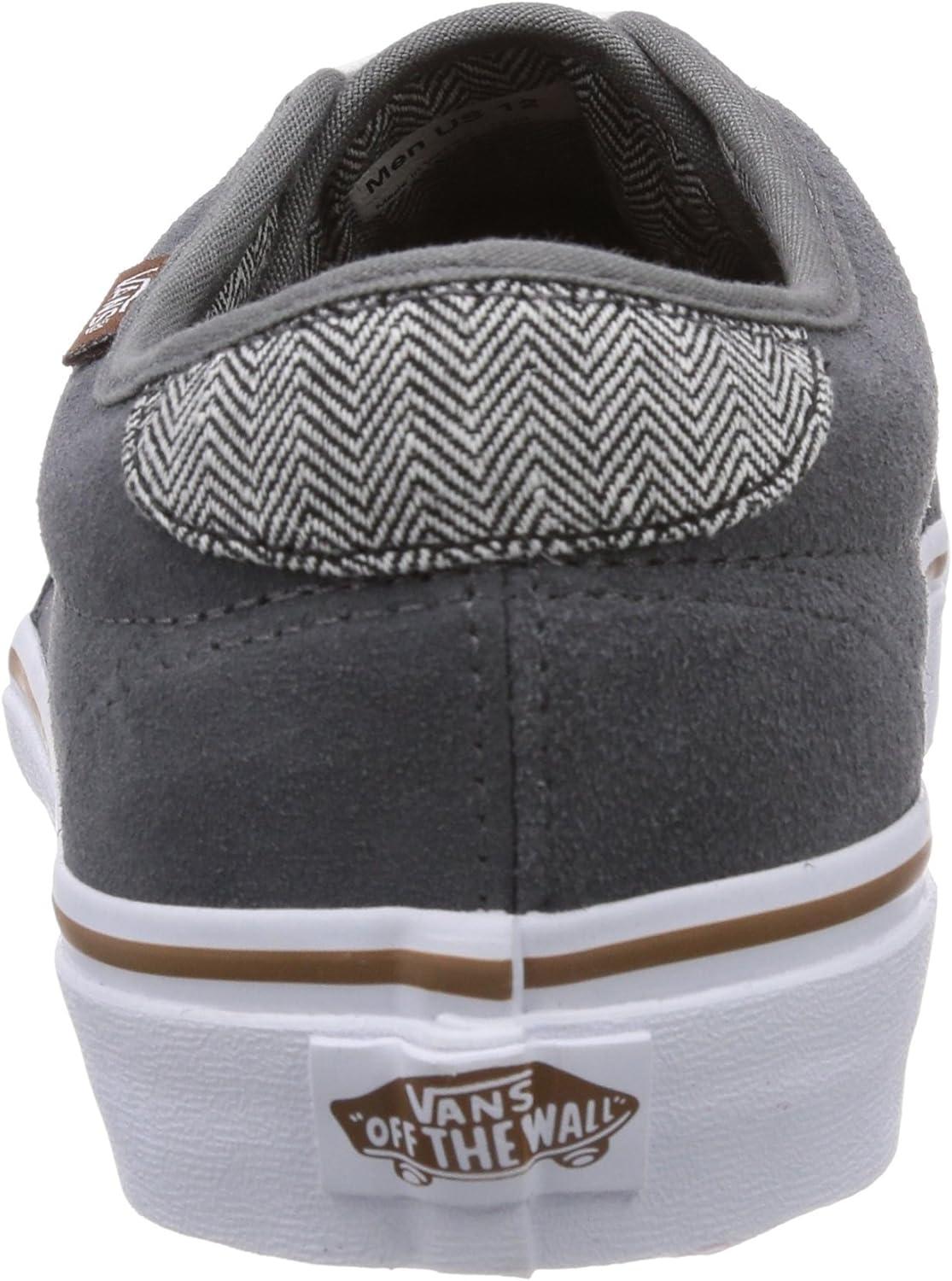 imageVans UnisexChild Hightop TrainersGrey Gris SuedeHerringb