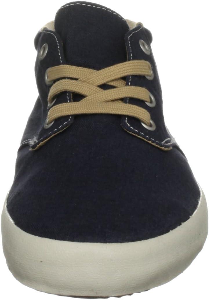 imageVans UnisexChild Hightop TrainersNavyChili Pepper