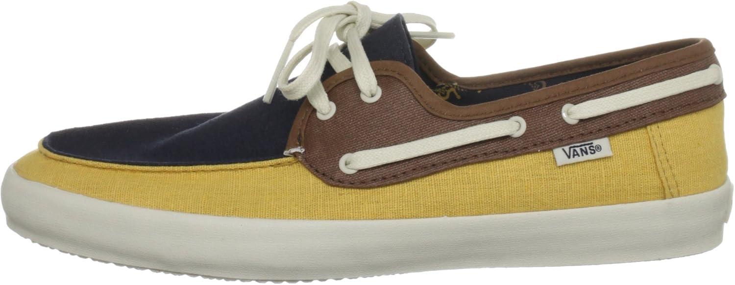 imageVans UnisexChild Hightop TrainersNavyMineral Yellow