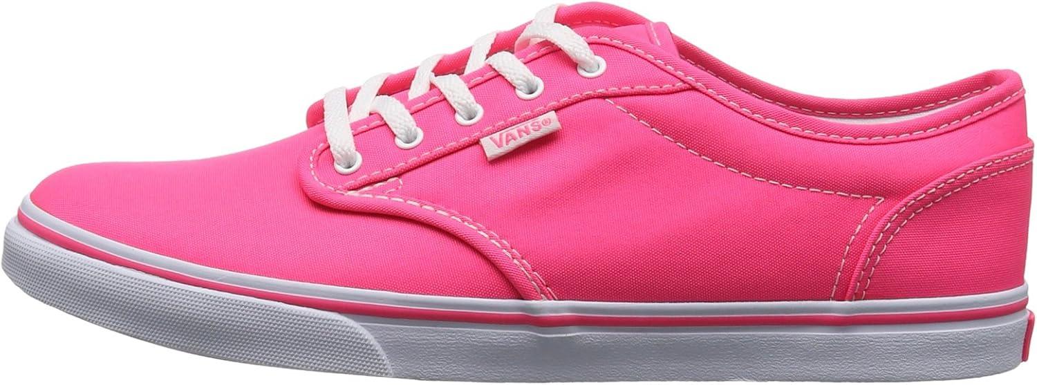 imageVans UnisexChild Hightop TrainersNeonPinkWhite