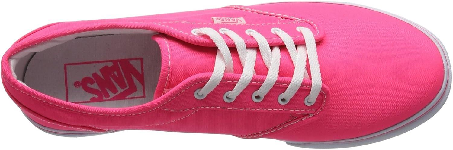 imageVans UnisexChild Hightop TrainersNeonPinkWhite