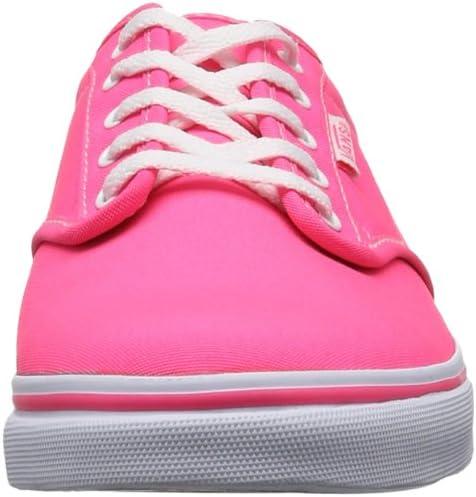 imageVans UnisexChild Hightop TrainersNeonPinkWhite