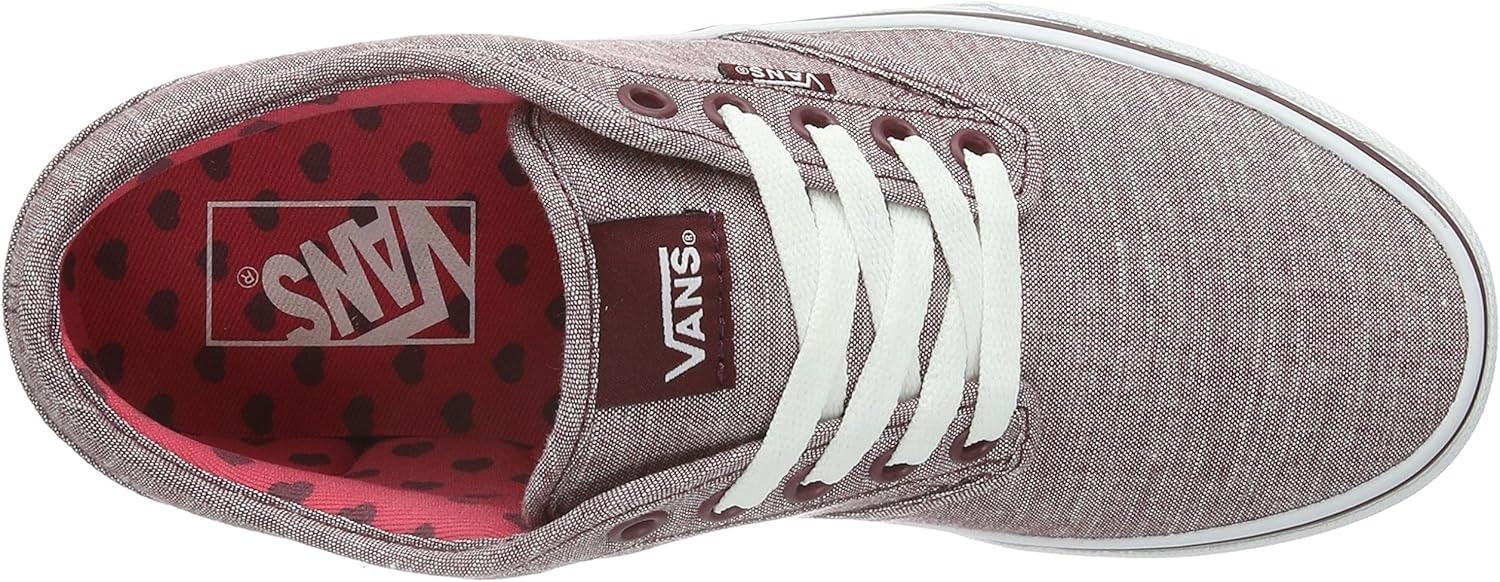 imageVans UnisexChild Hightop TrainersOxblood Pink
